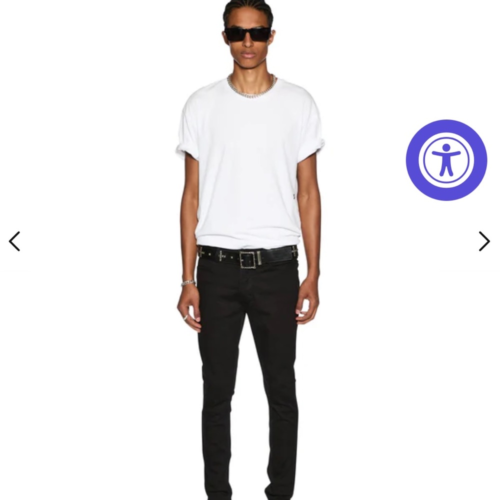 Ksubi Van Winkle Black Rebel Jeans